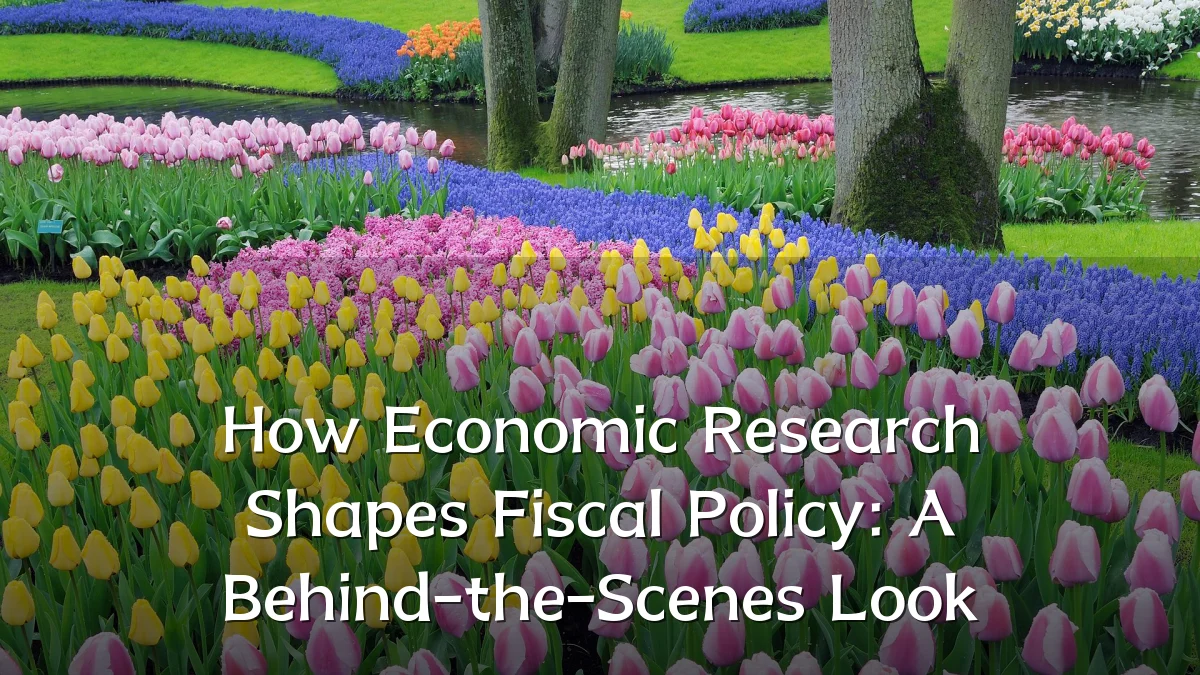 How Economic Research Shapes Fiscal Policy: A Behind-the-Scenes Look