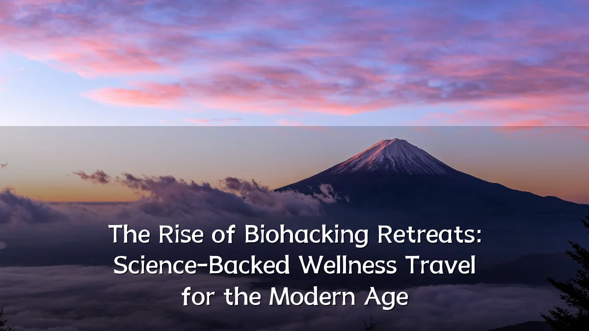 The Rise of Biohacking Retreats: Science-Backed Wellness Travel for the Modern Age