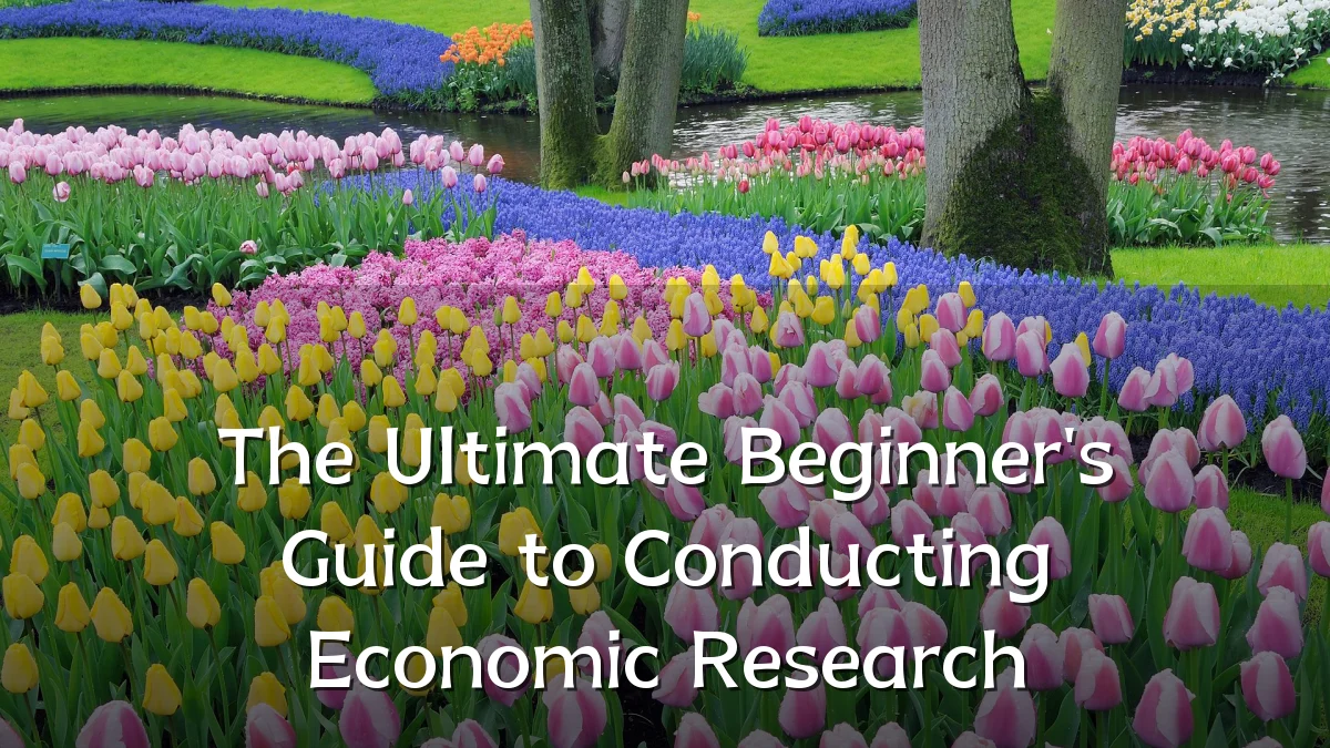 The Ultimate Beginner's Guide to Conducting Economic Research