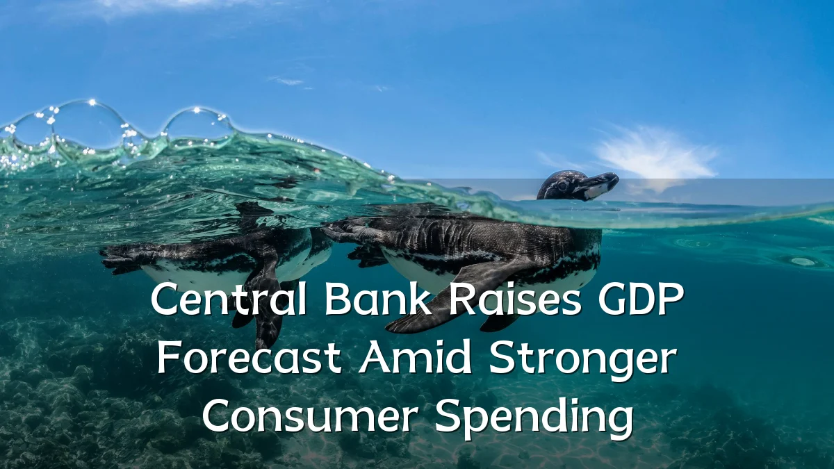 Central Bank Raises GDP Forecast Amid Stronger Consumer Spending