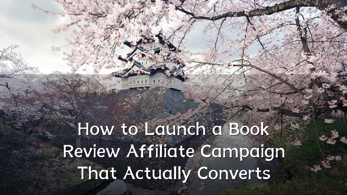 How to Launch a Book Review Affiliate Campaign That Actually Converts