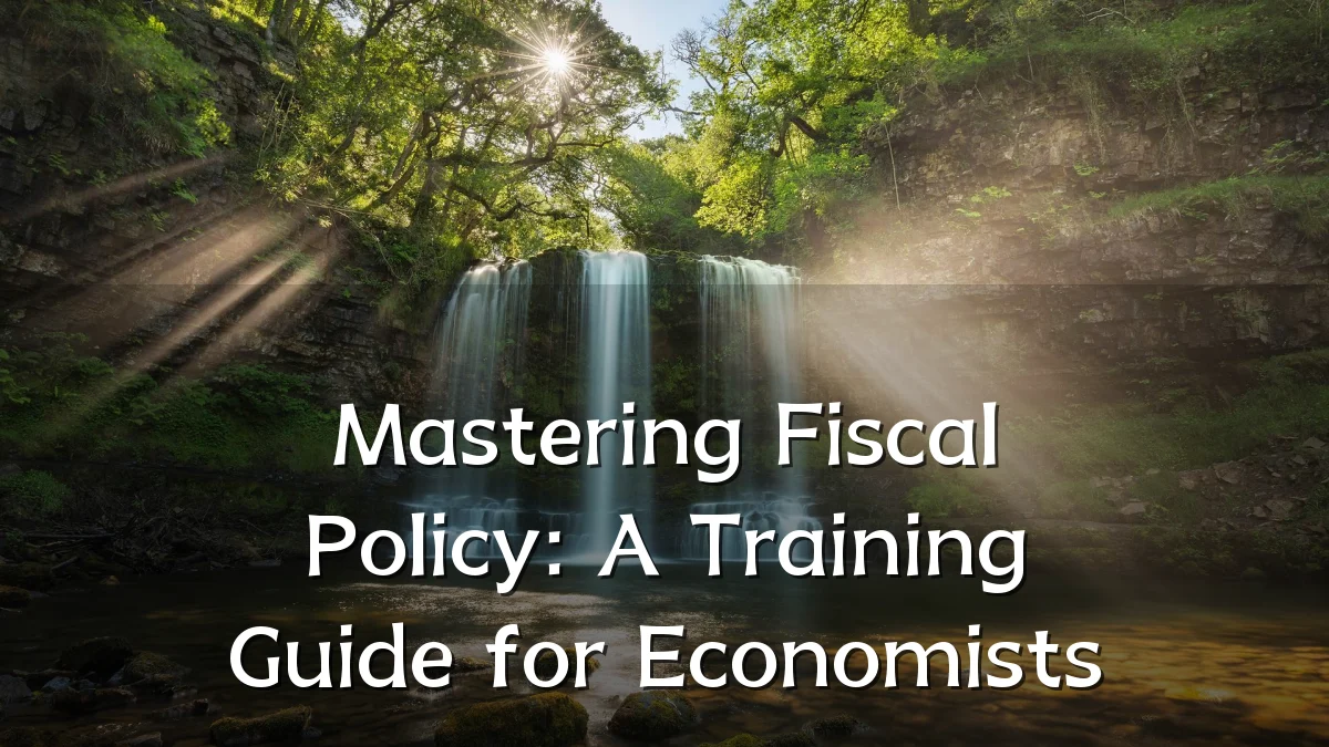 Mastering Fiscal Policy: A Training Guide for Economists