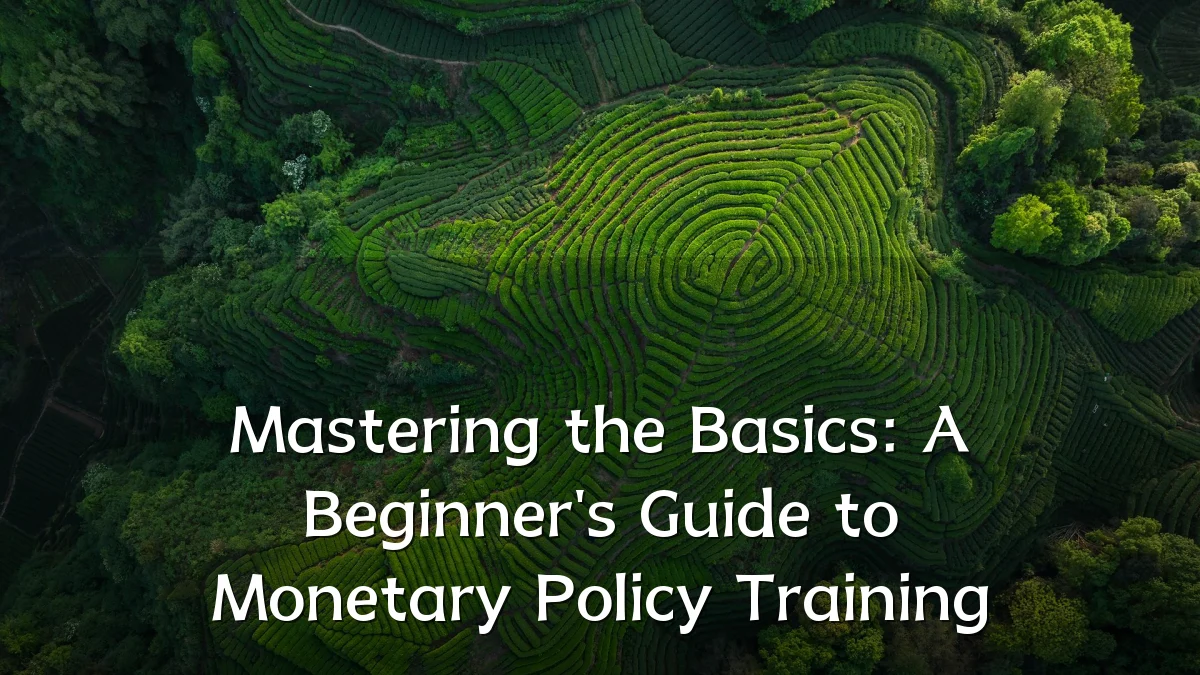 Mastering the Basics: A Beginner's Guide to Monetary Policy Training