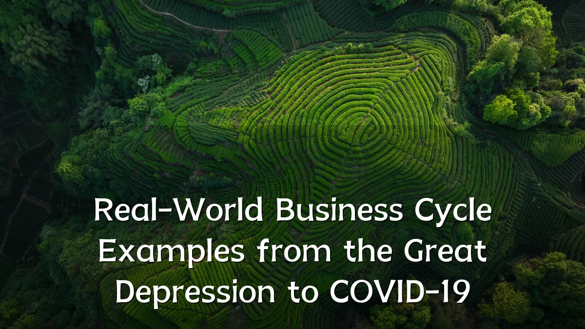 Real-World Business Cycle Examples from the Great Depression to COVID-19